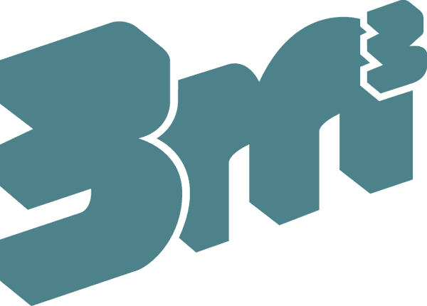 logo 3m3 bleu